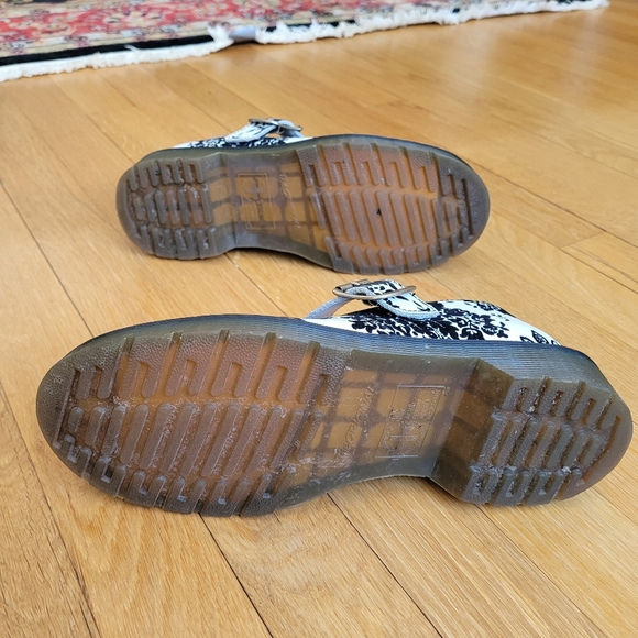 Dr Martens Mary Jane Oxfords Shoes Floral 5026 - Picture 8 of 14